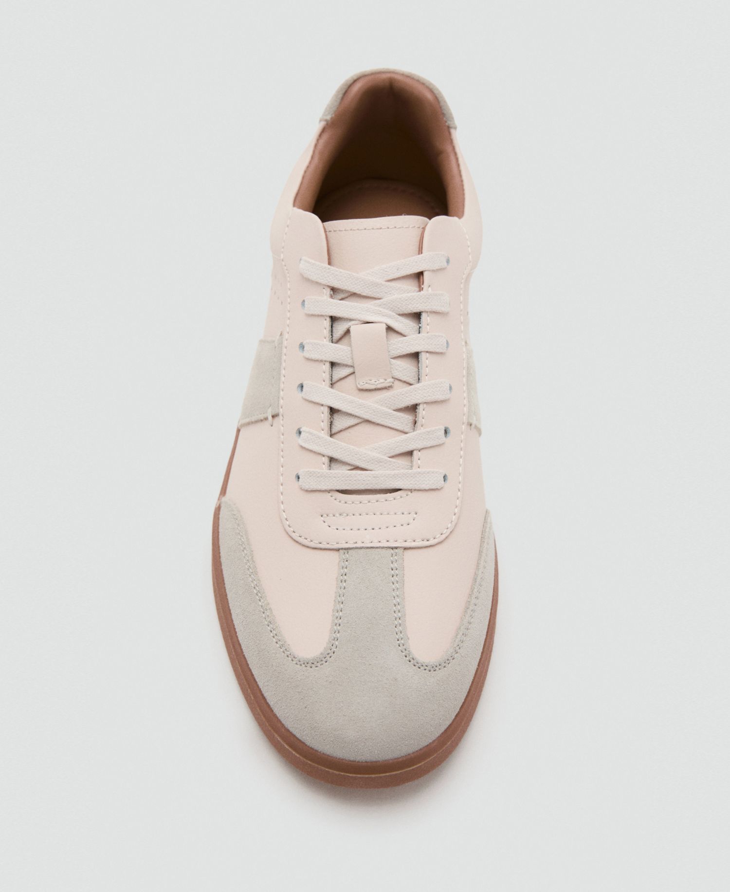 Men's Combined Leather Sneakers