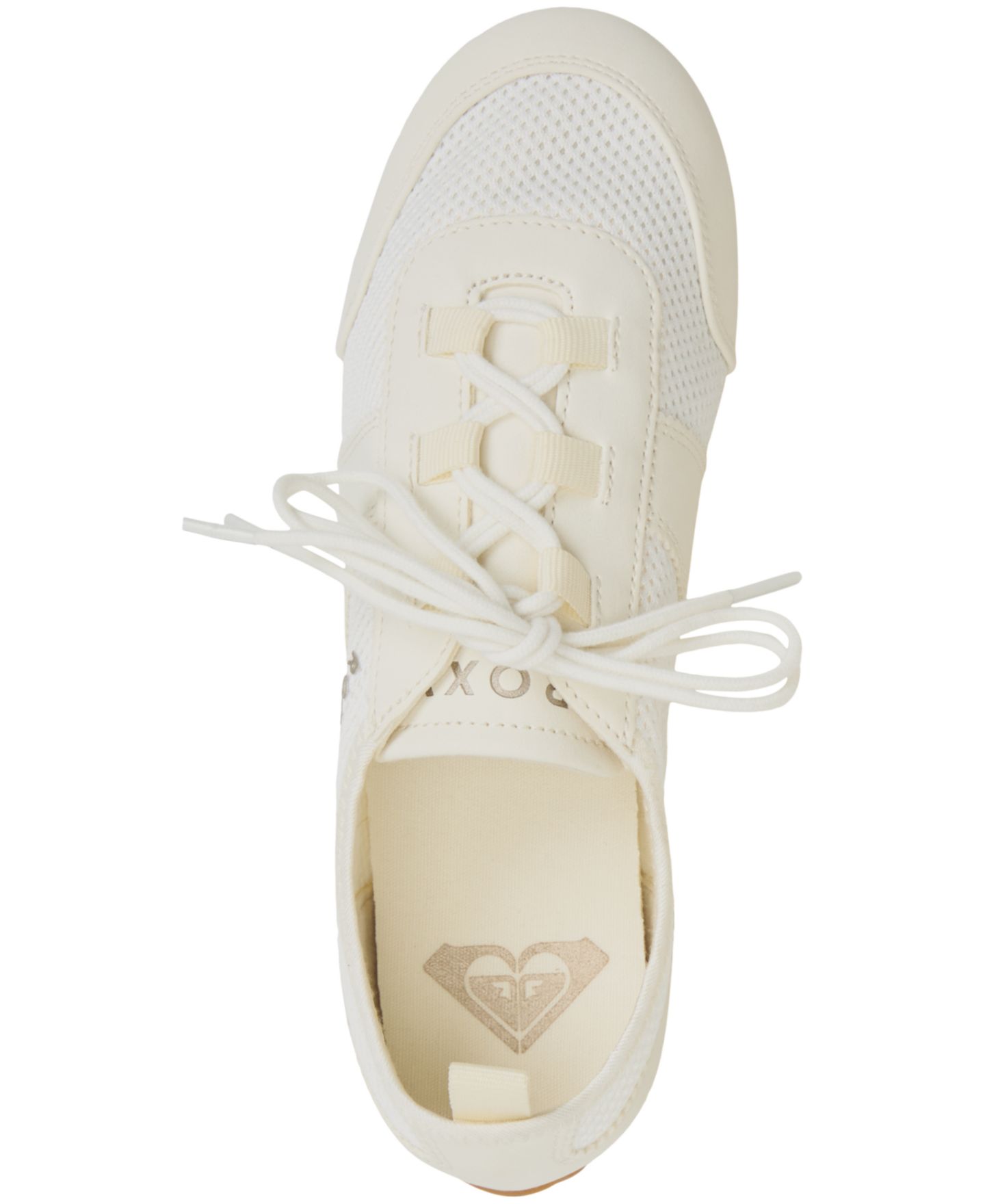 Женские кроссовки Roxy Kaia Lace-Up, цвет: Белый — фото 4
