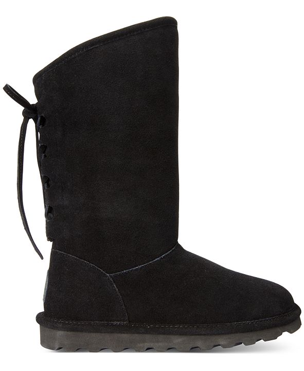 bearpaw lace up womens boots
