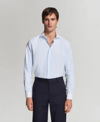Men's Cotton Striped Shirt