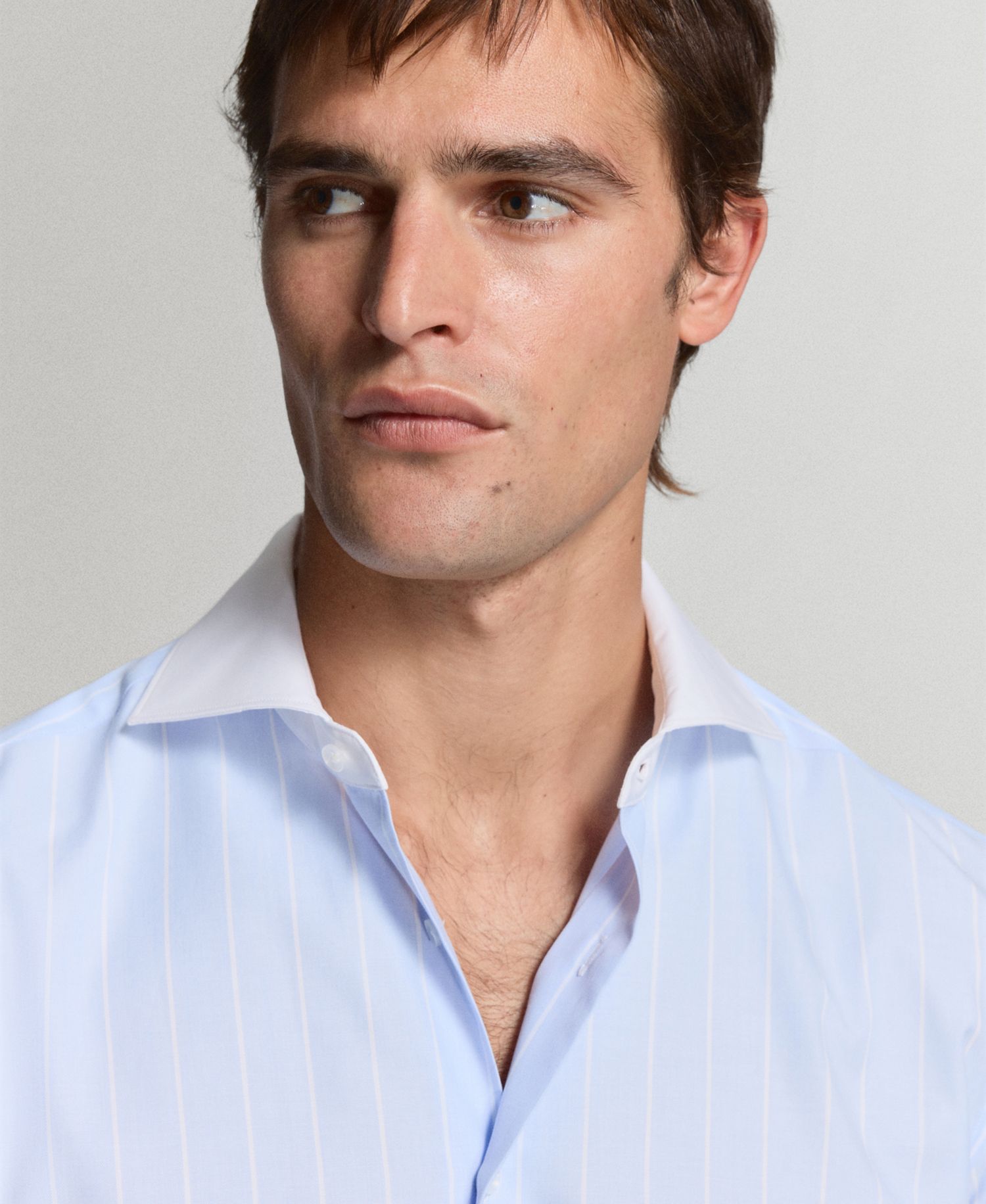 Men's Cotton Striped Shirt