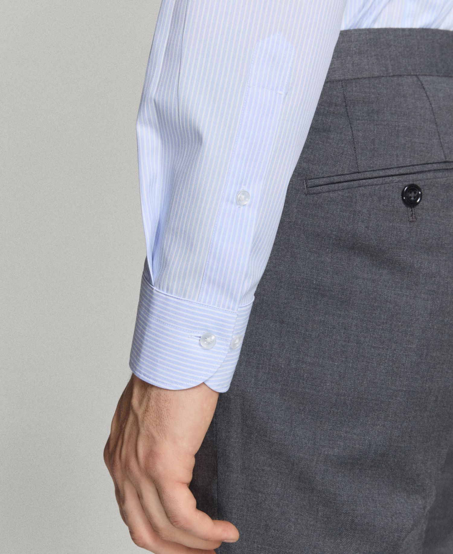 Men's Cotton Striped Shirt