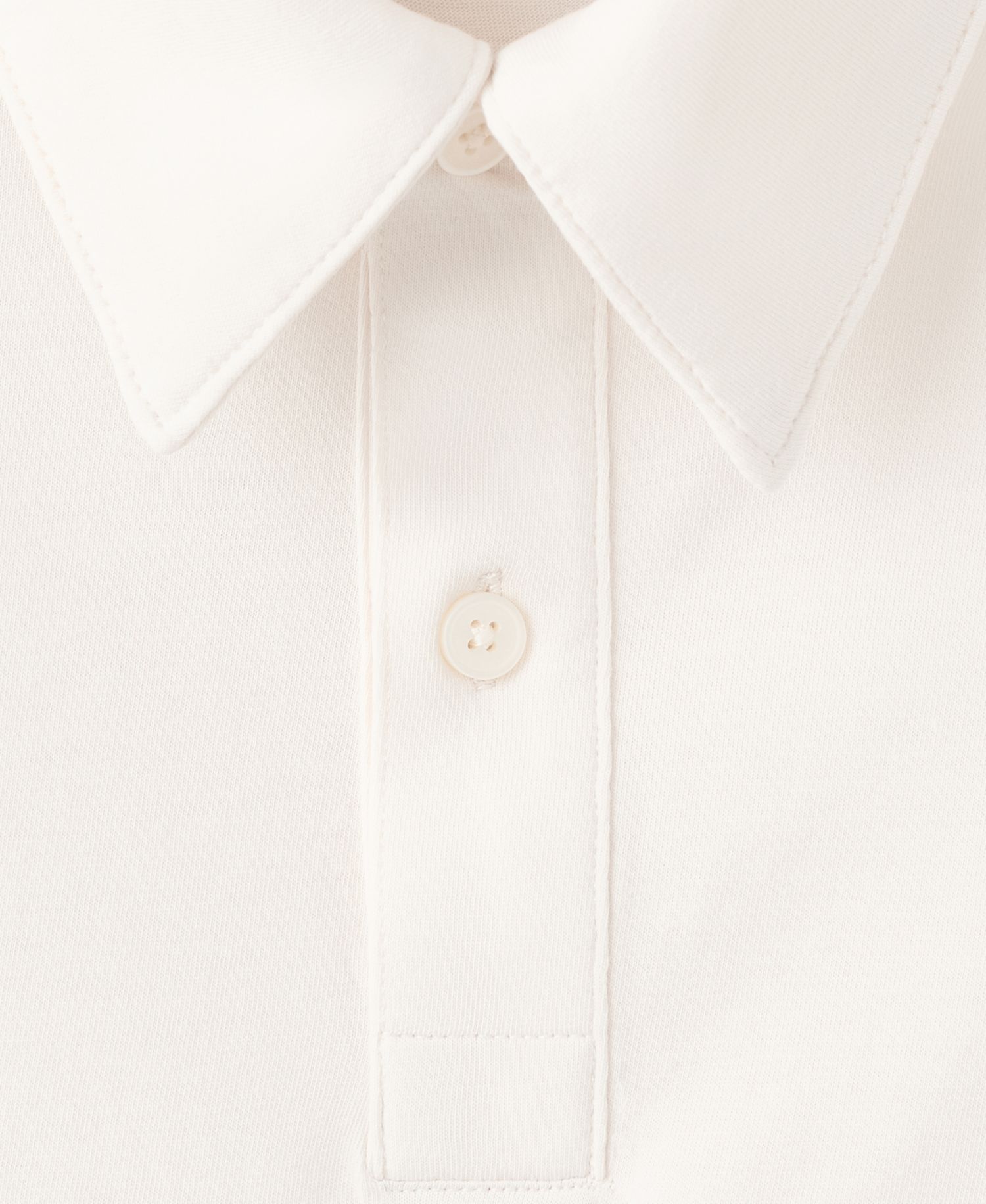Men's Cotton Fine-Knit Polo Shirt
