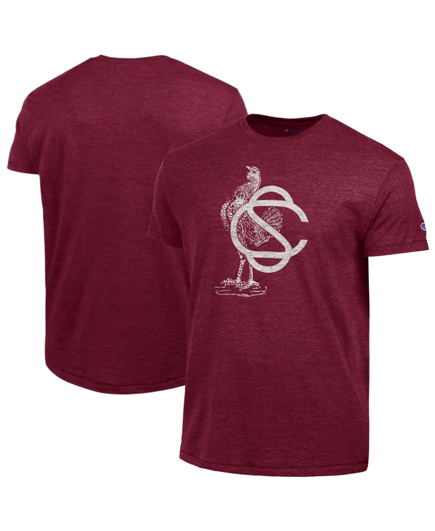 Men's Garnet South Carolina Gamecocks Triumph Tri-Blend T-Shirt