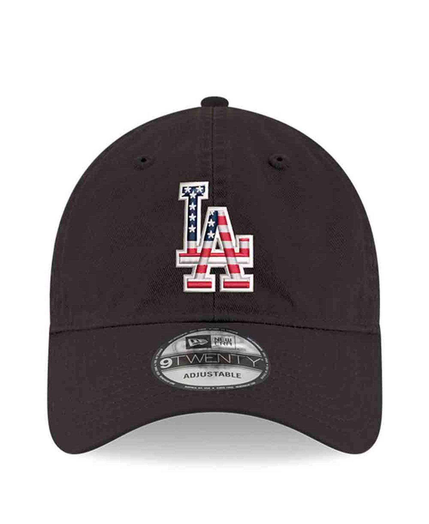 Men's Black Los Angeles Dodgers America 250 9TWENTY Adjustable Hat