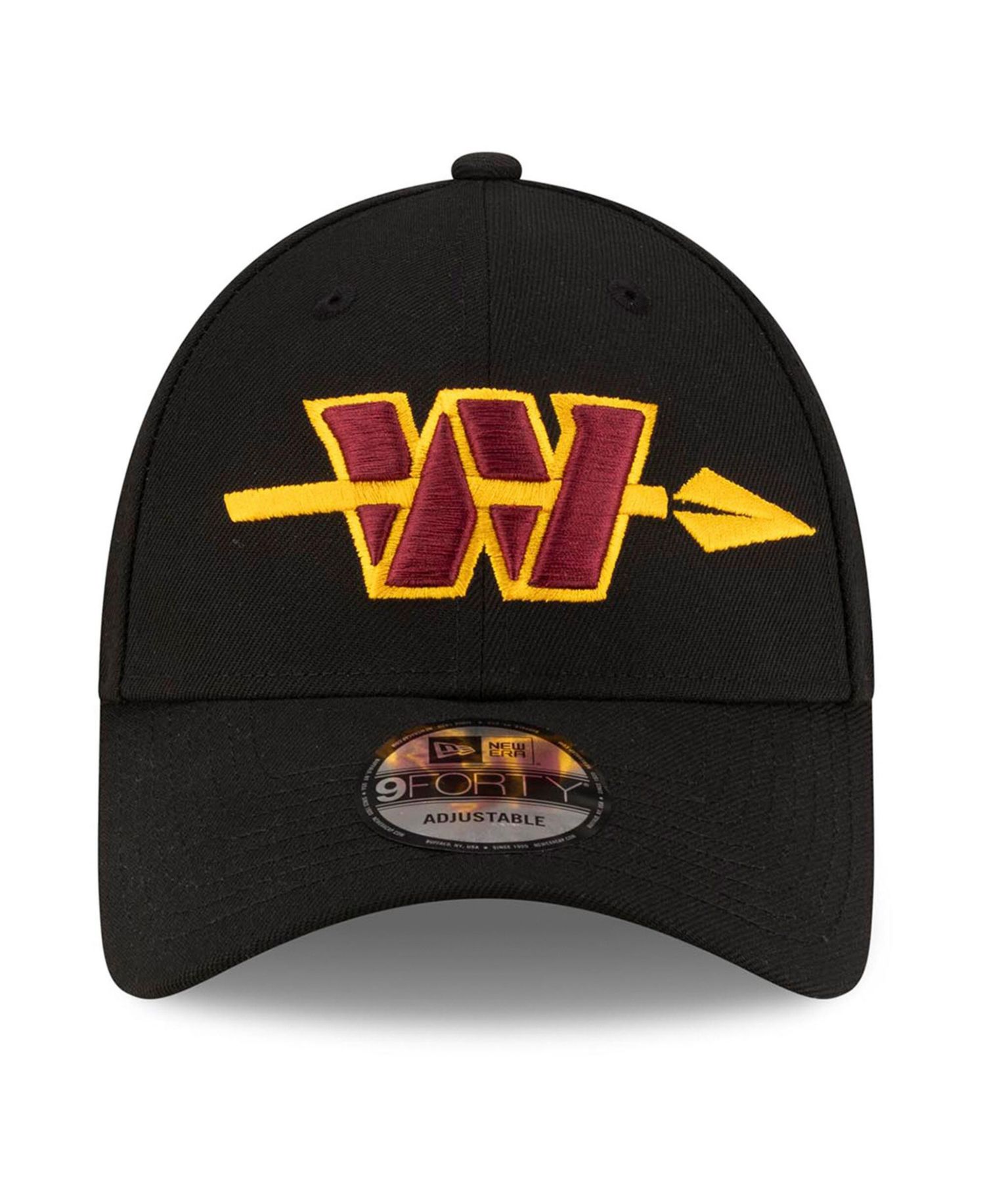 Men's Black Washington Commanders Alternate 9FORTY Adjustable Hat