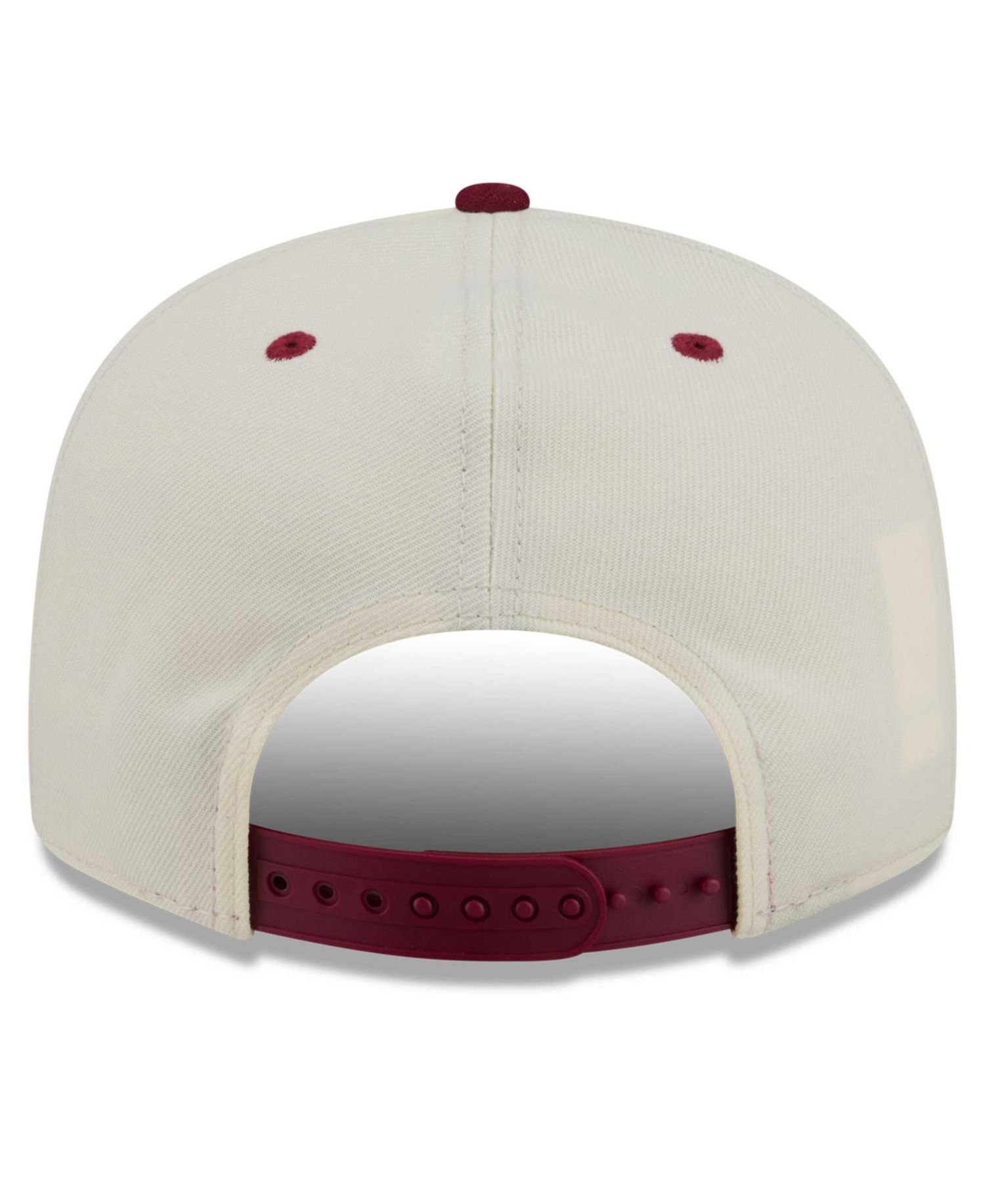 Men's Cream Washington Commanders Oversized Slogan 9FIFTY Snapback Hat