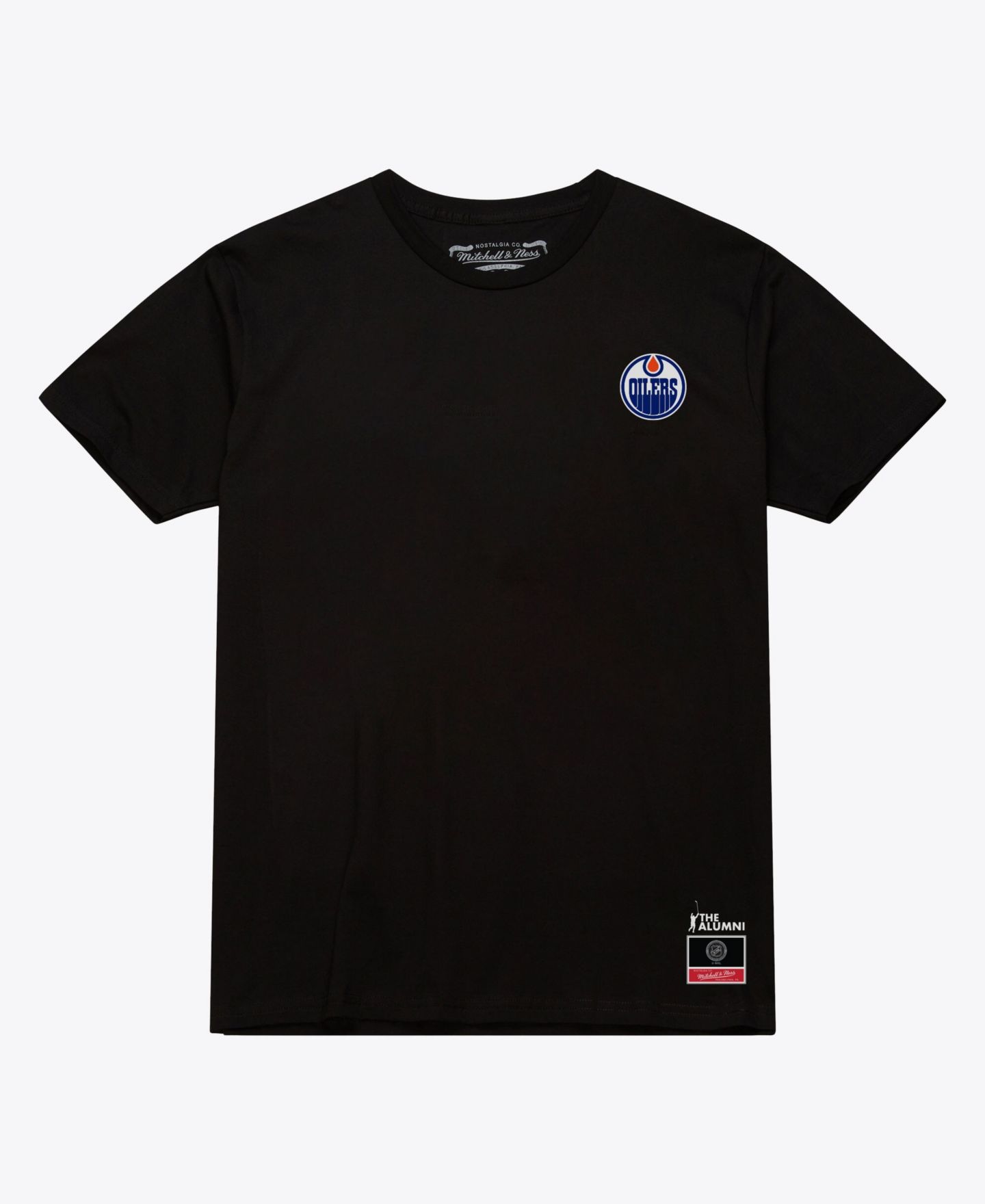 Мужская футболка Mitchell & Ness Mark Messier Black Edmonton Oilers Photo — фото 3