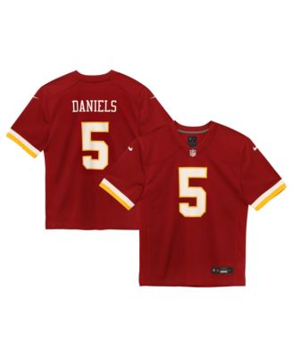 Preschool Jayden Daniels Burgundy Washington Commanders Team Game Jersey