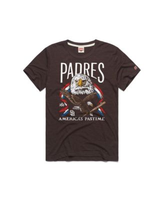 Men's Brown San Diego Padres America's Pastime Tri-Blend T-Shirt