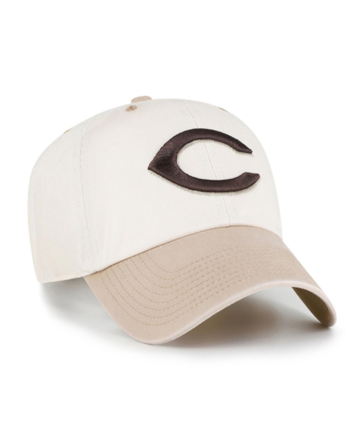Men's Natural/Tan Cincinnati Reds Neutral Terrain Clean Up Adjustable Hat