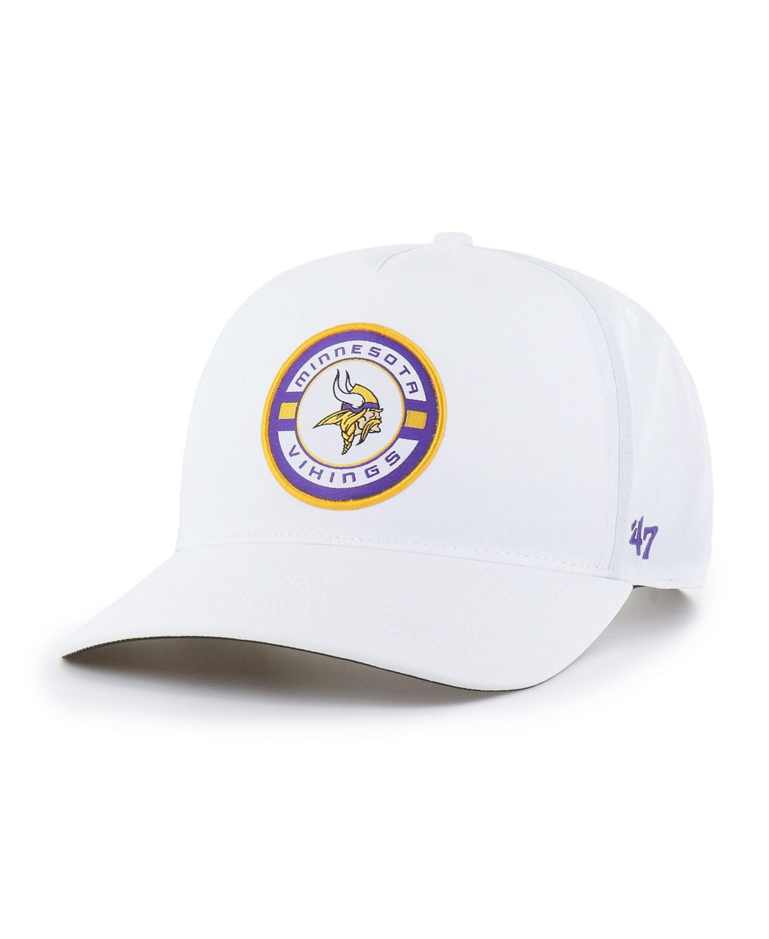 Men's White Minnesota Vikings Strand Adjustable Hitch Hat