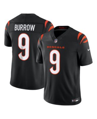 Men's Joe Burrow Black Cincinnati Bengals Vapor F.U.S.E. Stitched Limited Jersey