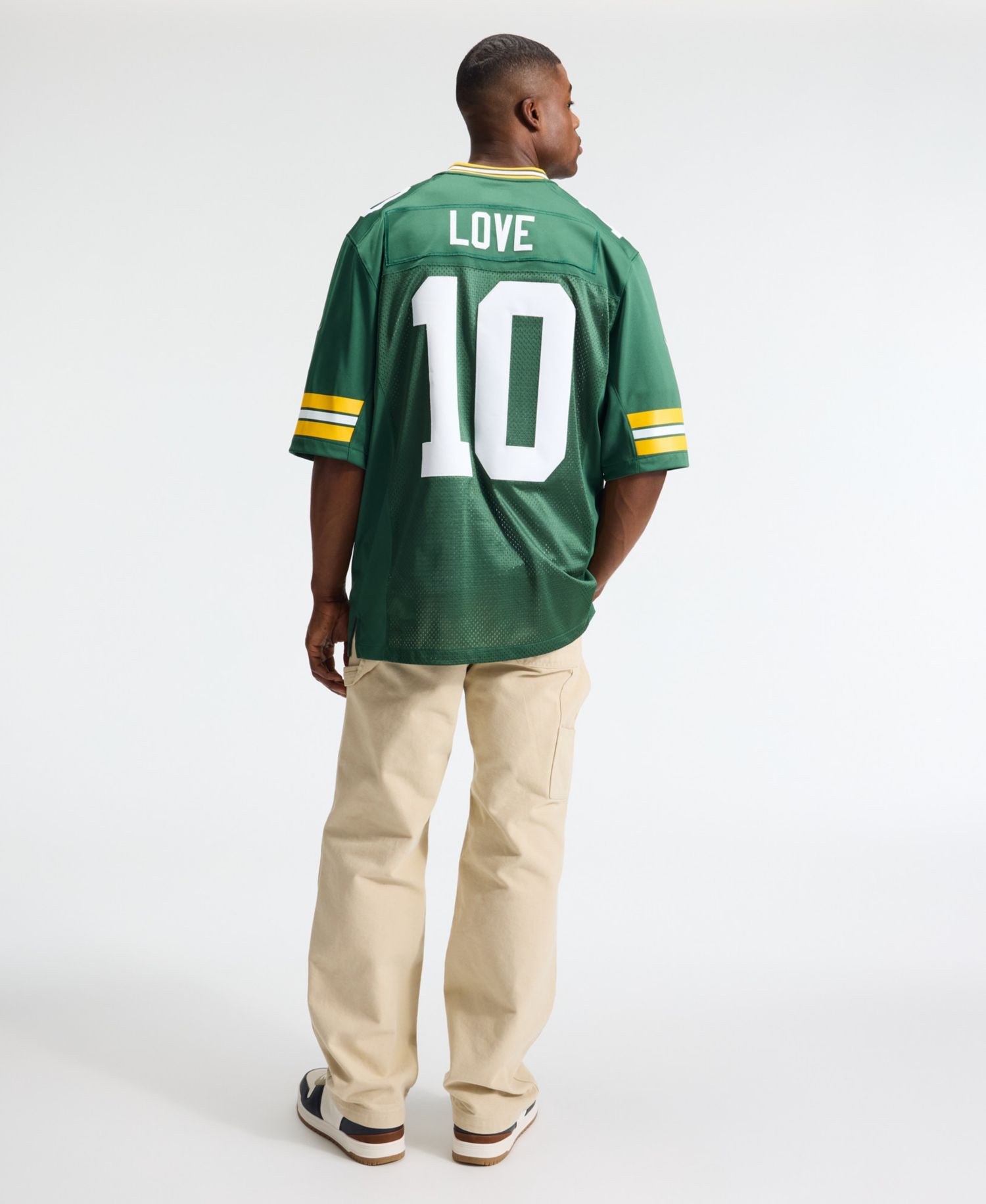 Men's Jordan Love Green Green Bay Packers Vapor Untouchable Stitched Limited Jersey