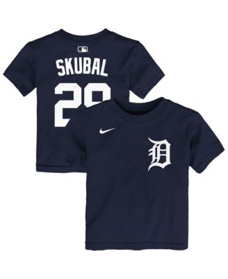 Toddler Tarik Skubal Navy Detroit Tigers Name & Number T-Shirt