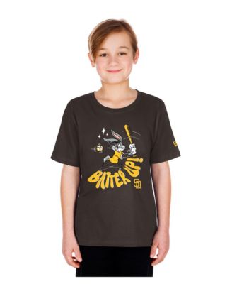Big Boys and Girls Brown San Diego Padres Looney Tunes T-Shirt