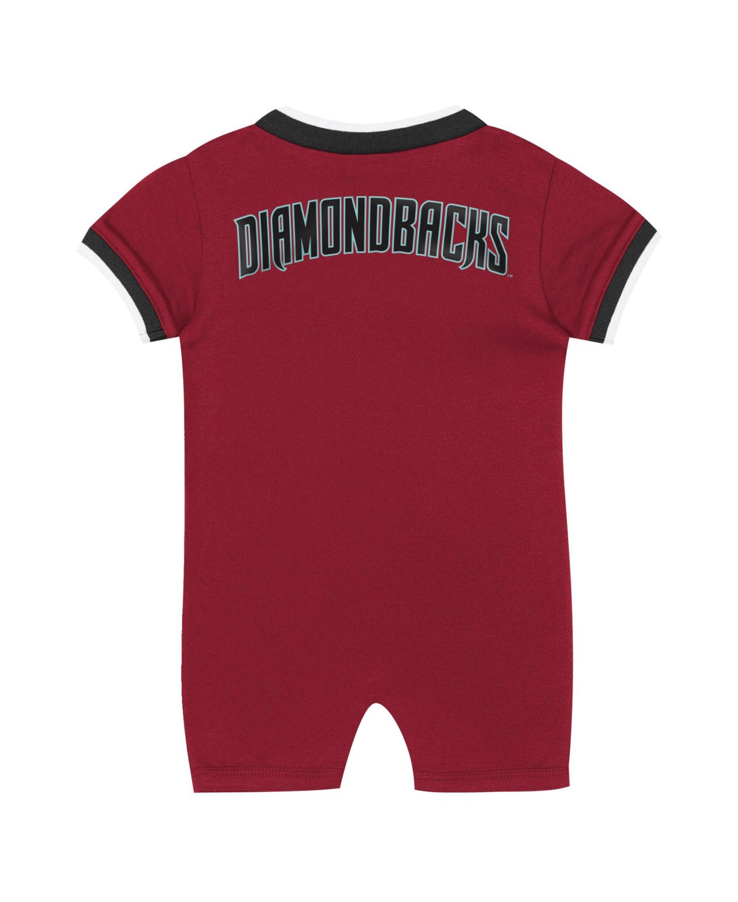 Baby Boys and Girls Red Arizona Diamondbacks Pinch Coverall Shorts