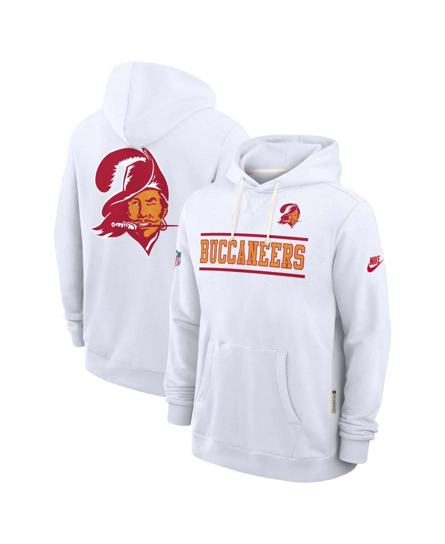 Men's White Tampa Bay Buccaneers Alt Sideline Standard Issue Dri-FIT Hoodie