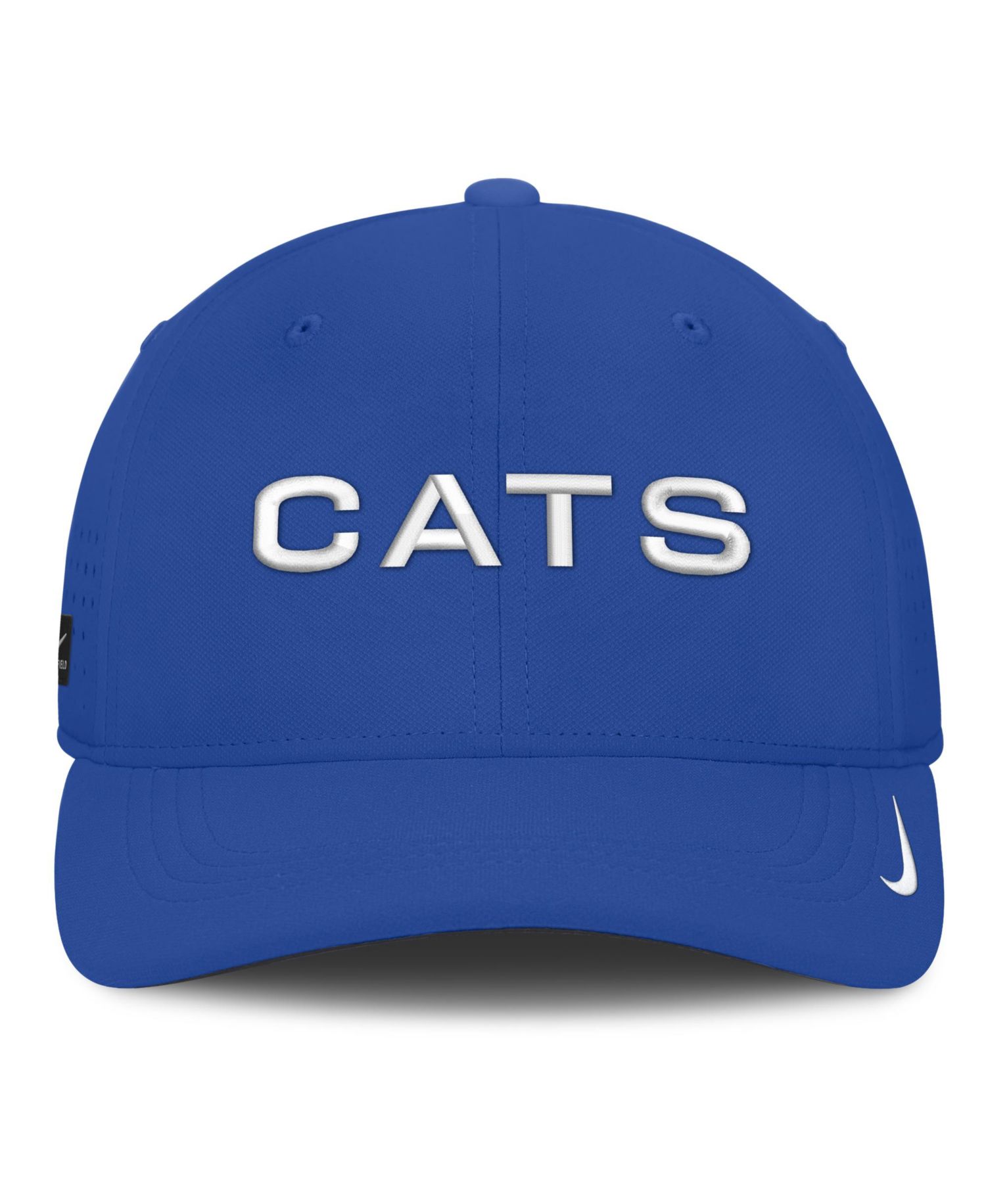Men's Royal Kentucky Wildcats Gameday Aerobill Swooshflex Dri-FIT Hat
