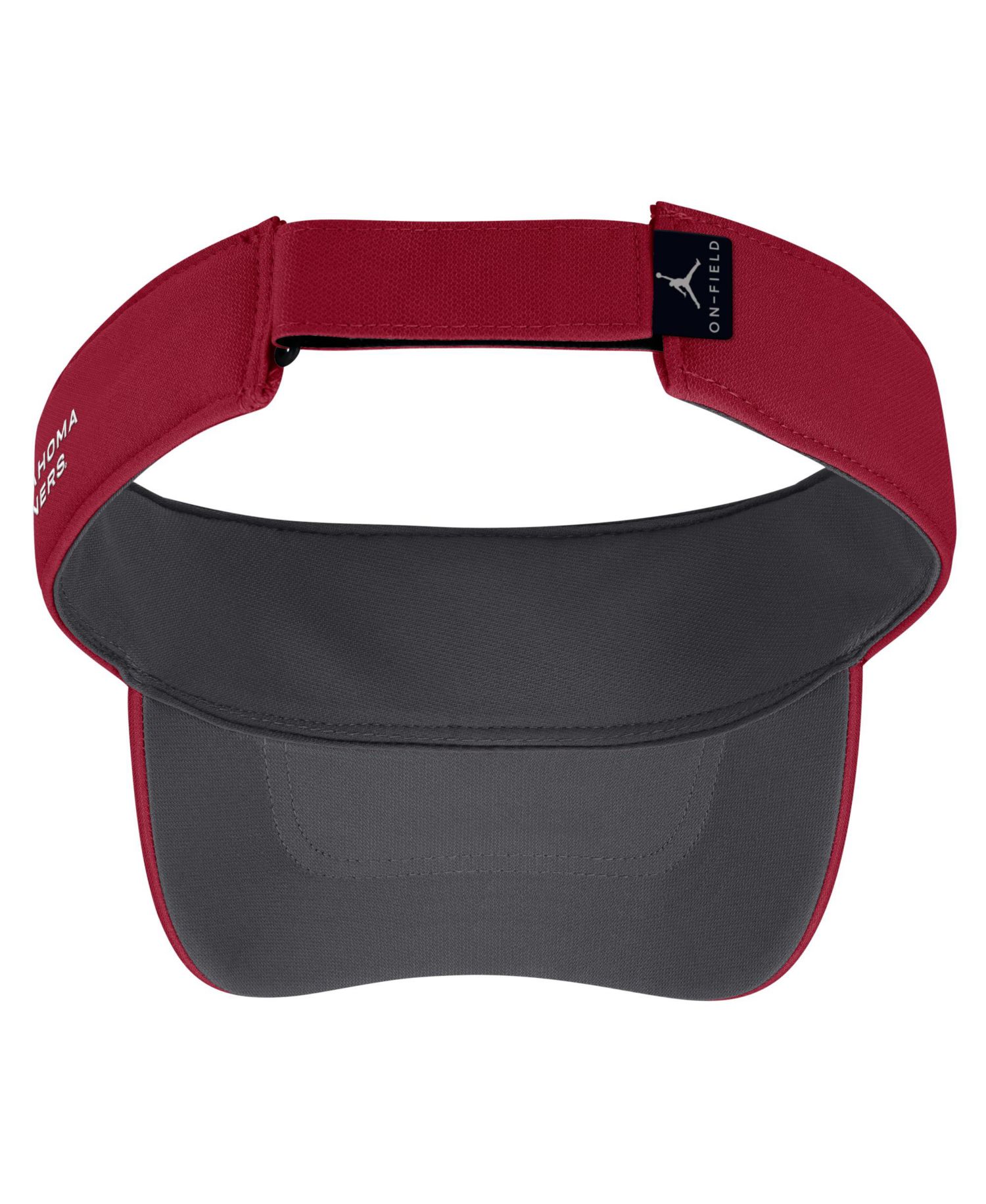 Men's and Women's Crimson Oklahoma Sooners 2026 On-Field Ace Adjustable Visor