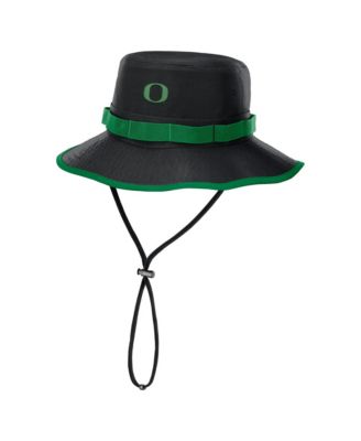 Men's Black Oregon Ducks 2026 Sideline Apex Boonie Bucket Hat