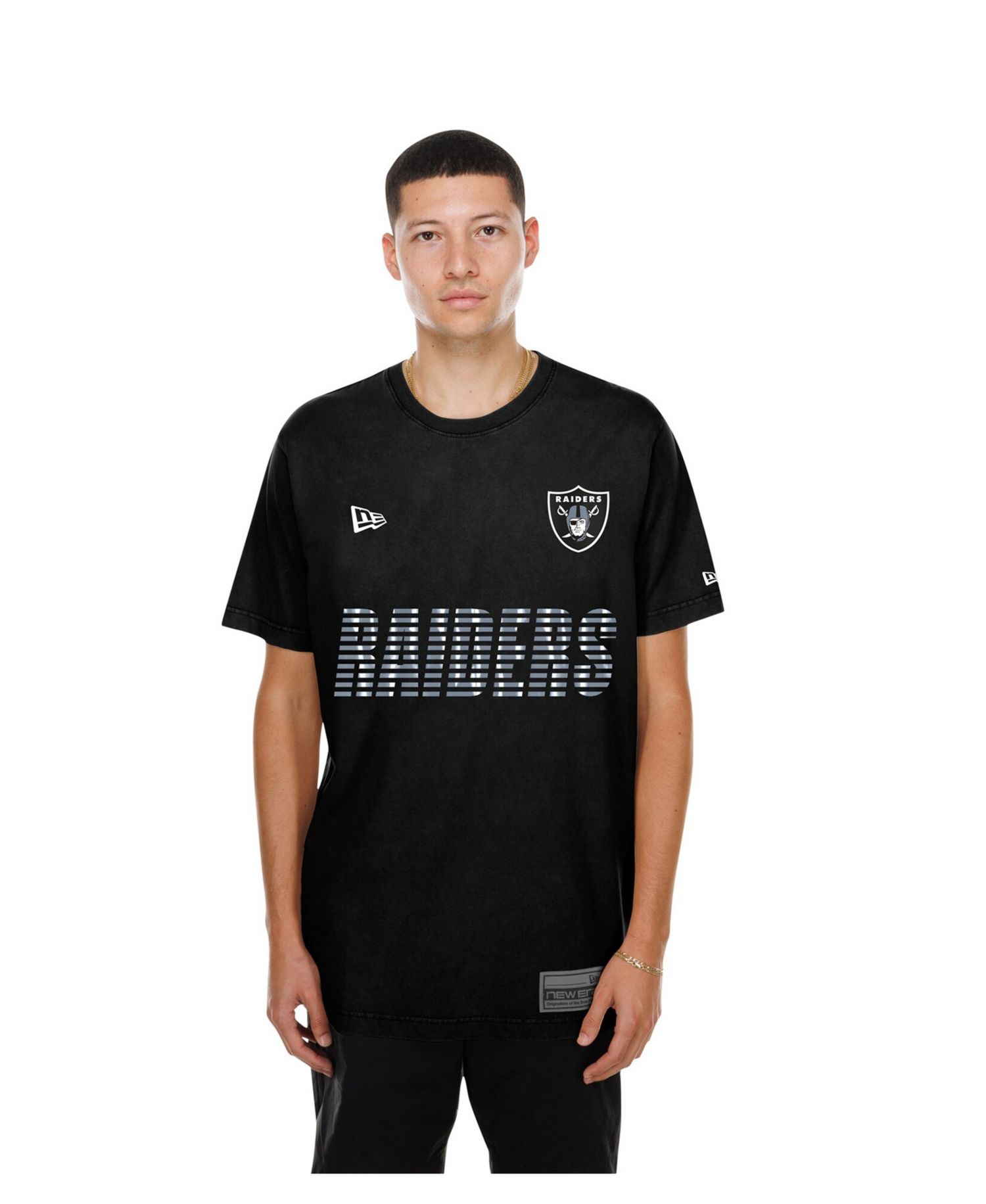 Men's Black Las Vegas Raiders Match T-Shirt