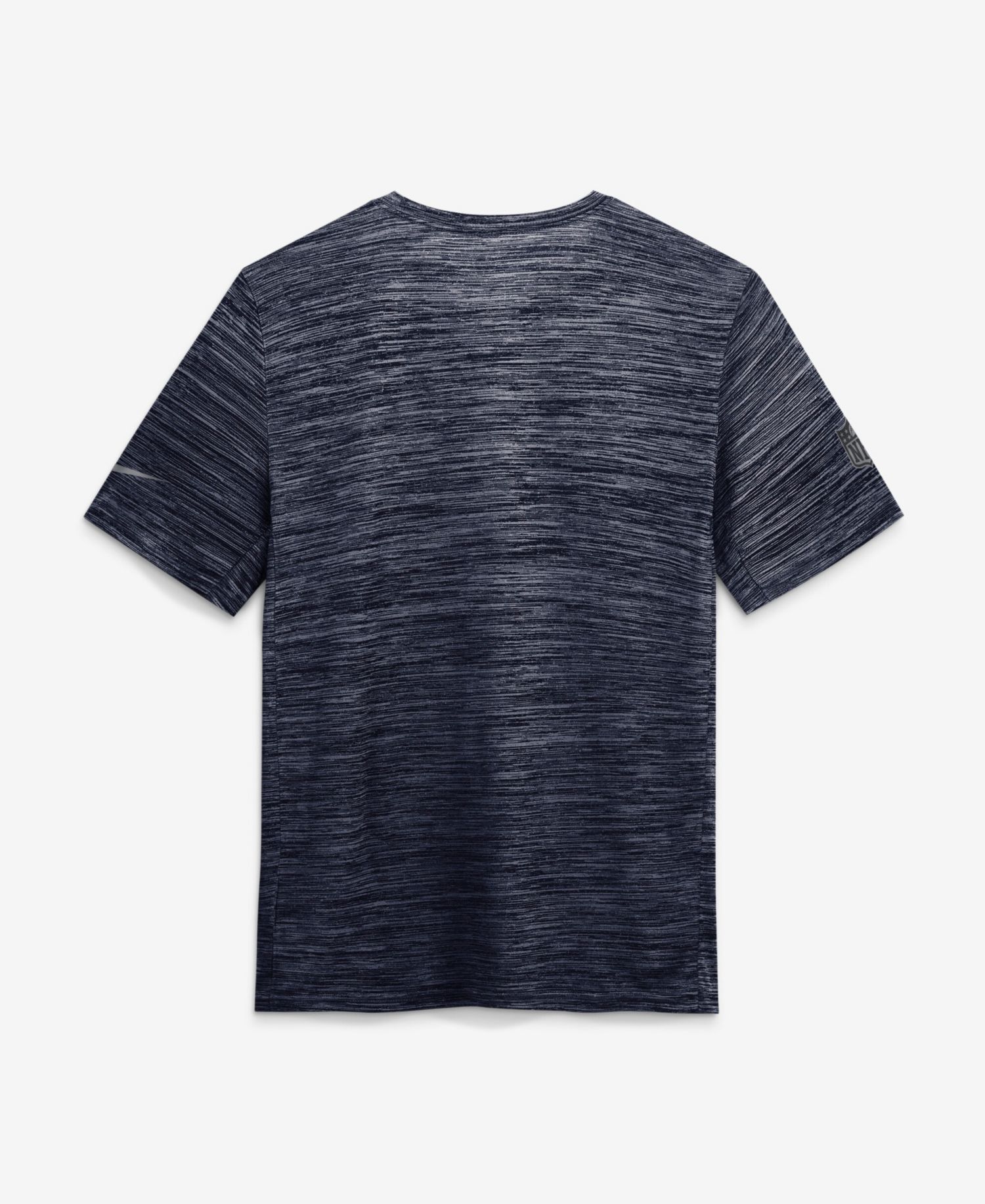 Men's Navy Dallas Cowboys Sideline Double Covered Dri-FIT Velocity T-Shirt