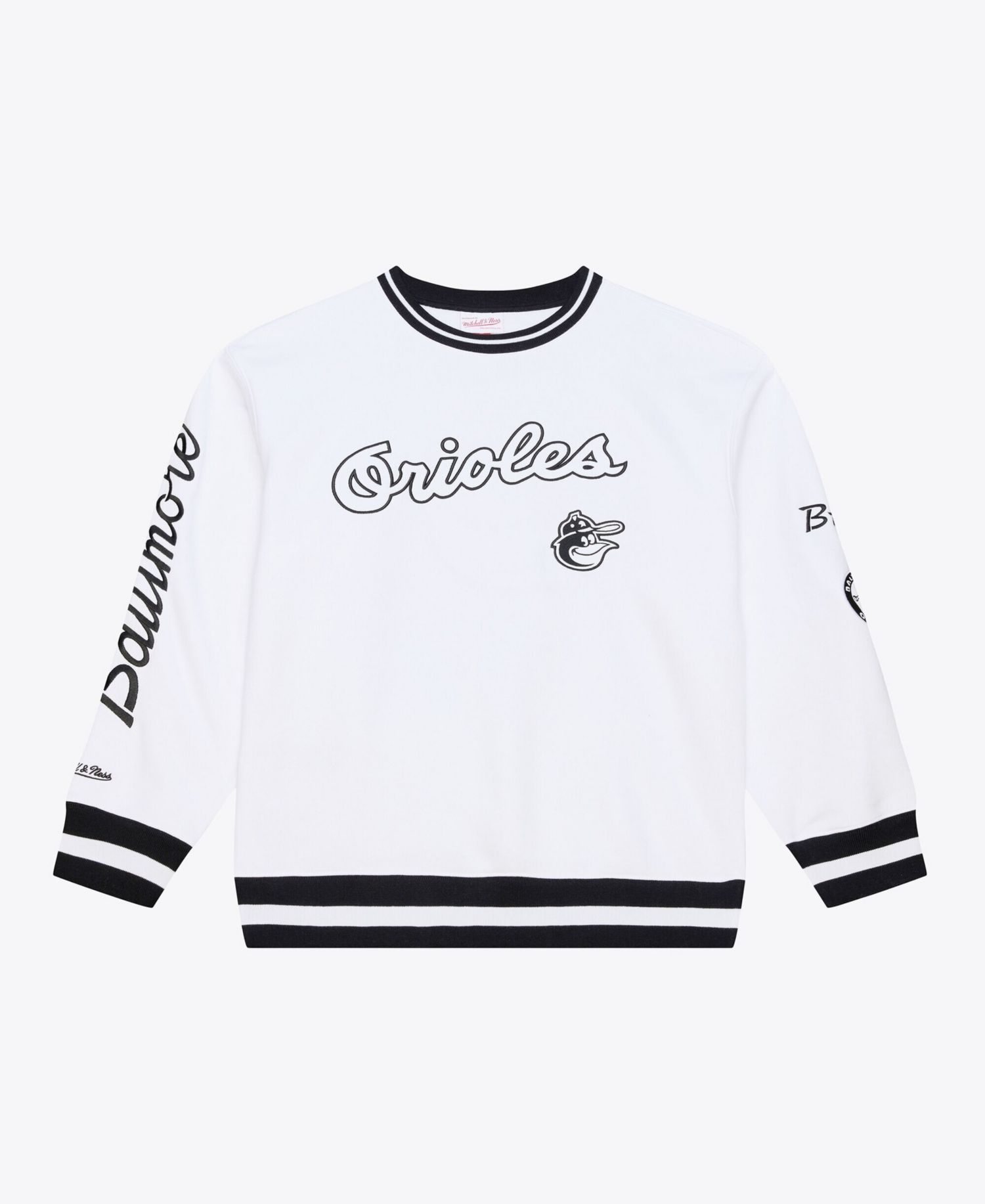 Men's White Baltimore Orioles Arctic Fleece Sweatshirt