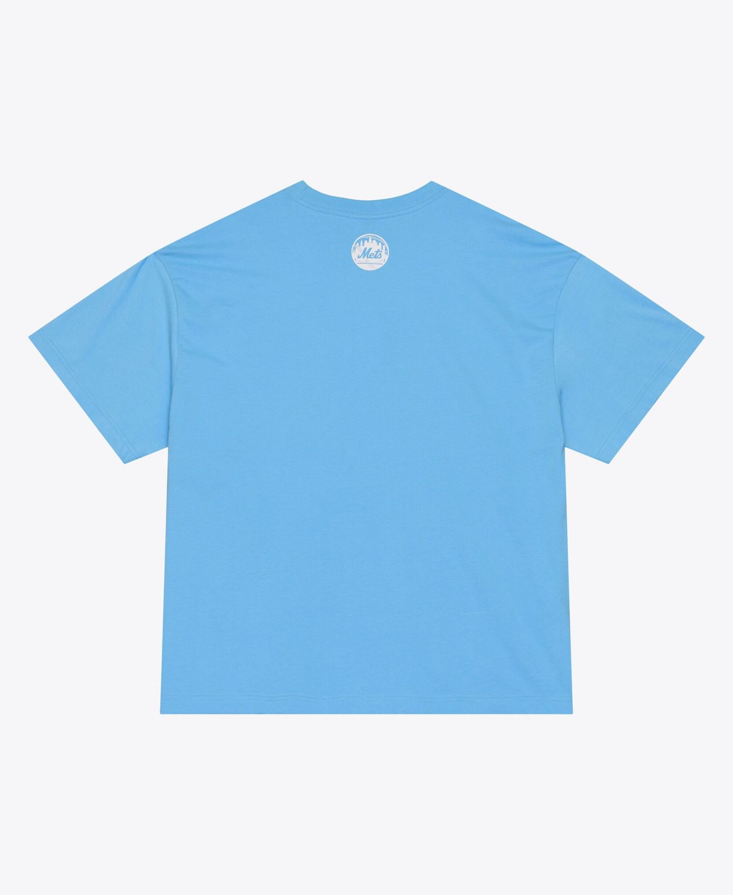 Мужская футболка Mitchell & Ness Light Blue New York Mets Insignia Premium — фото 5