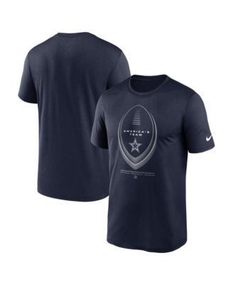 Men's Navy Dallas Cowboys Big & Tall Legend Icon Dri-FIT T-Shirt