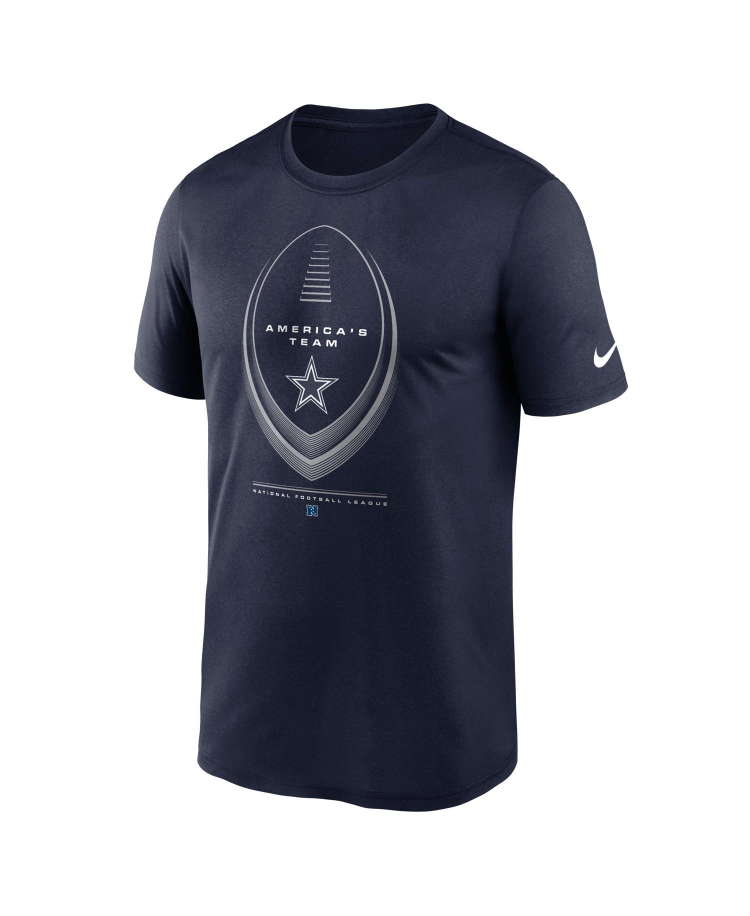 Men's Navy Dallas Cowboys Legend Icon Dri-FIT T-Shirt