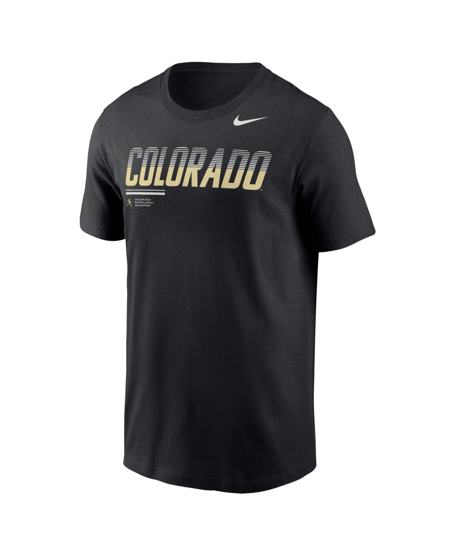 Men's Black Colorado Buffaloes 2026 Sideline Wordmark Legend Dri-FIT T-Shirt