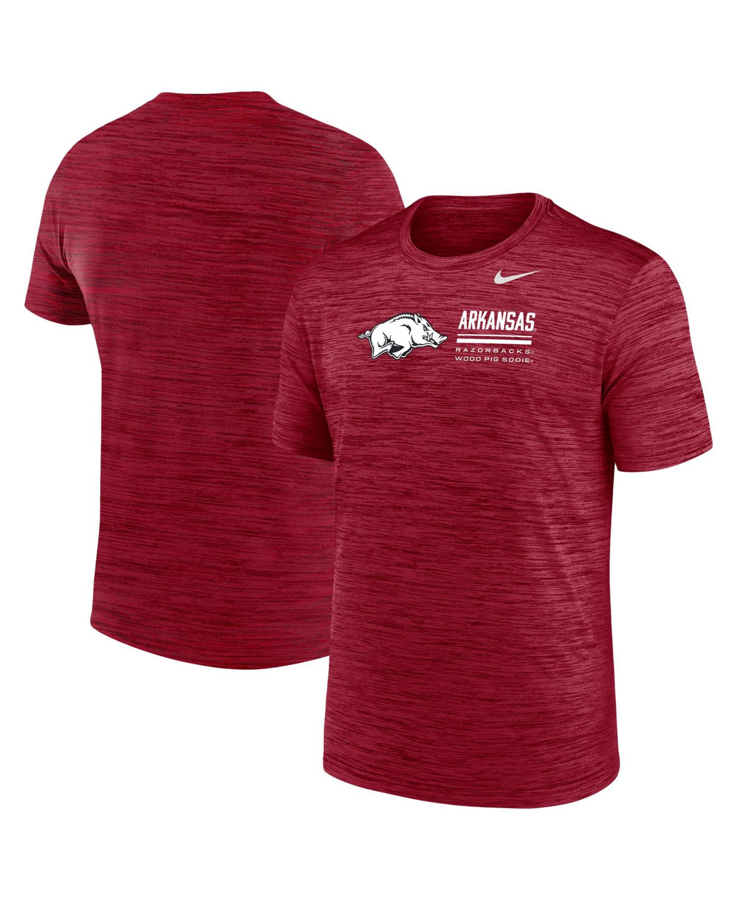 Men's Cardinal Arkansas Razorbacks Velocity Dri-FIT T-Shirt