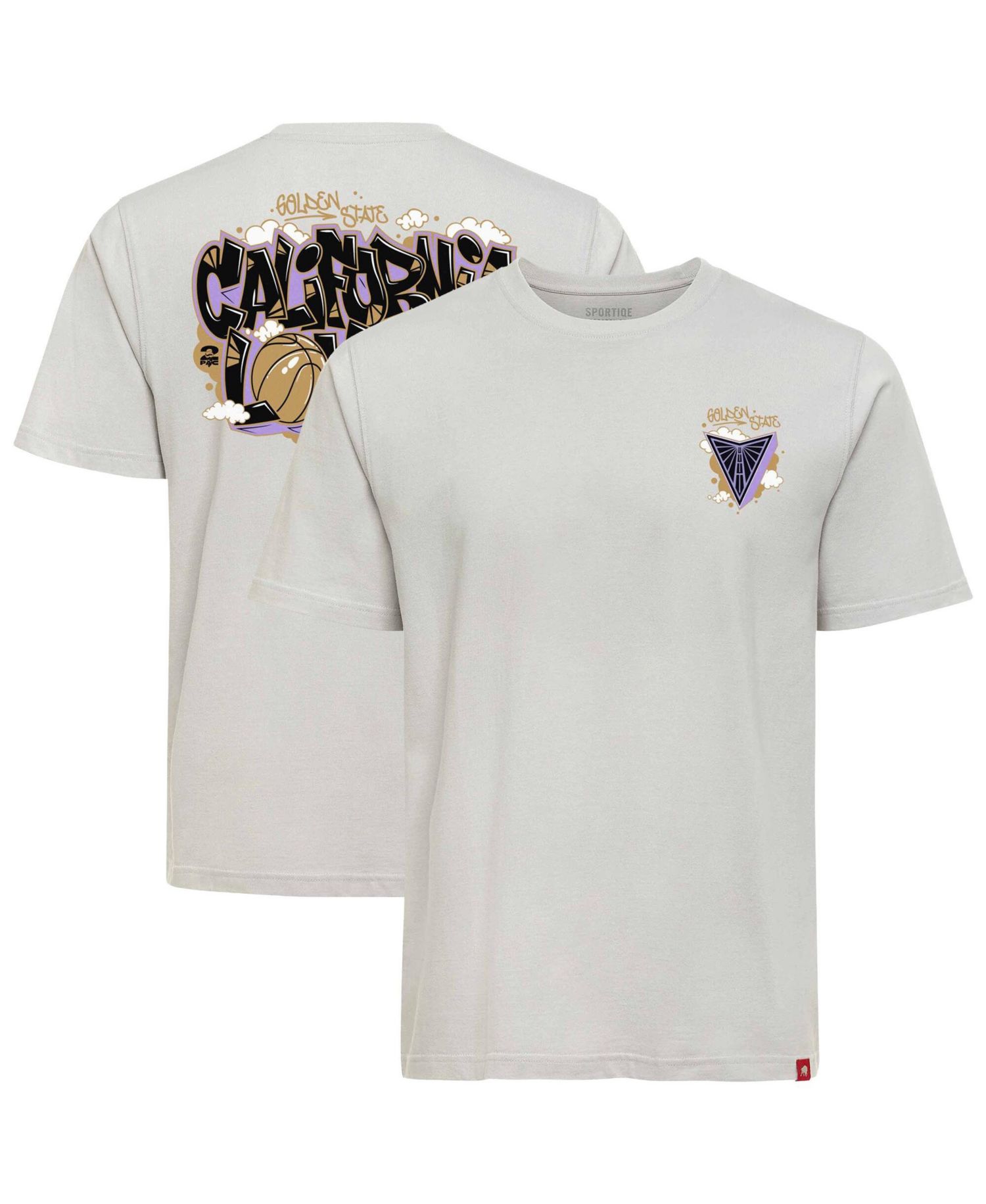 Men's and Women's x 2PAC California Love Gray Golden State Valkyries Duke T-Shirt