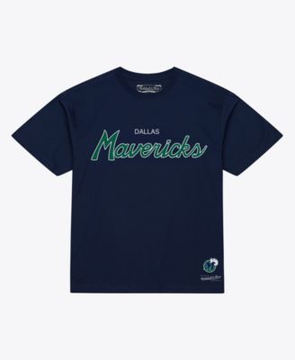 Men's Navy Dallas Mavericks Wordmark T-Shirt