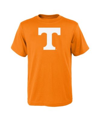 Big Boys and Girls Tennessee Orange Tennessee Volunteers Primary Logo T-Shirt