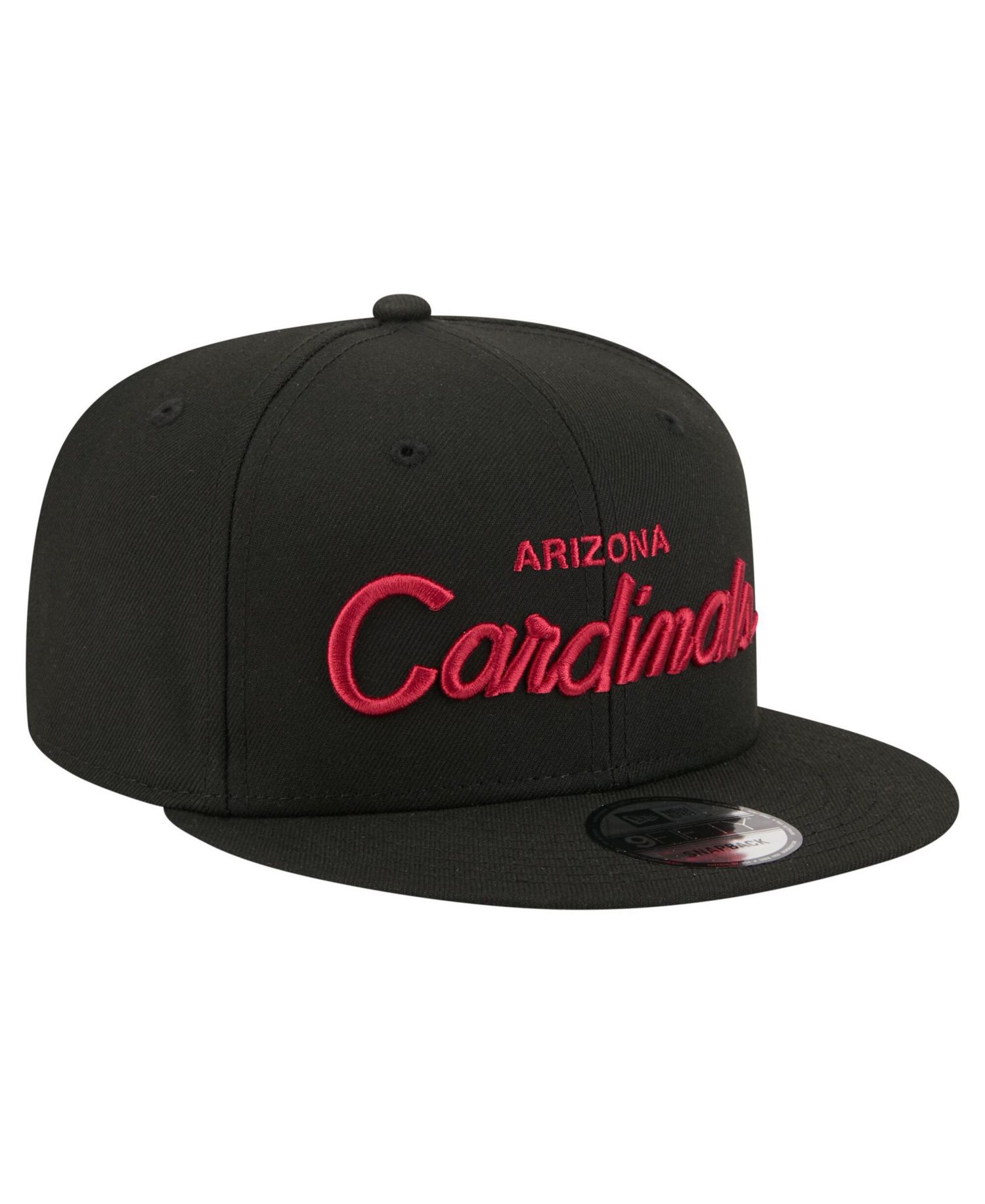 Men's Black Arizona Cardinals Core Team Script 9FIFTY Snapback Hat