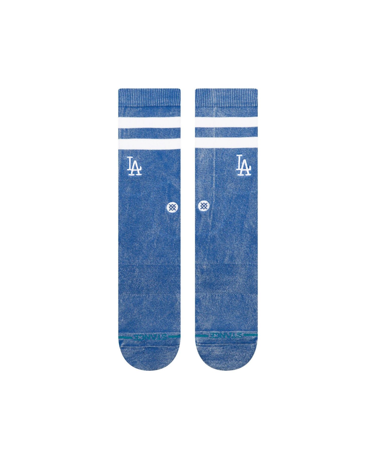 Men's and Women's Blue Los Angeles Dodgers Rotation Crew Socks