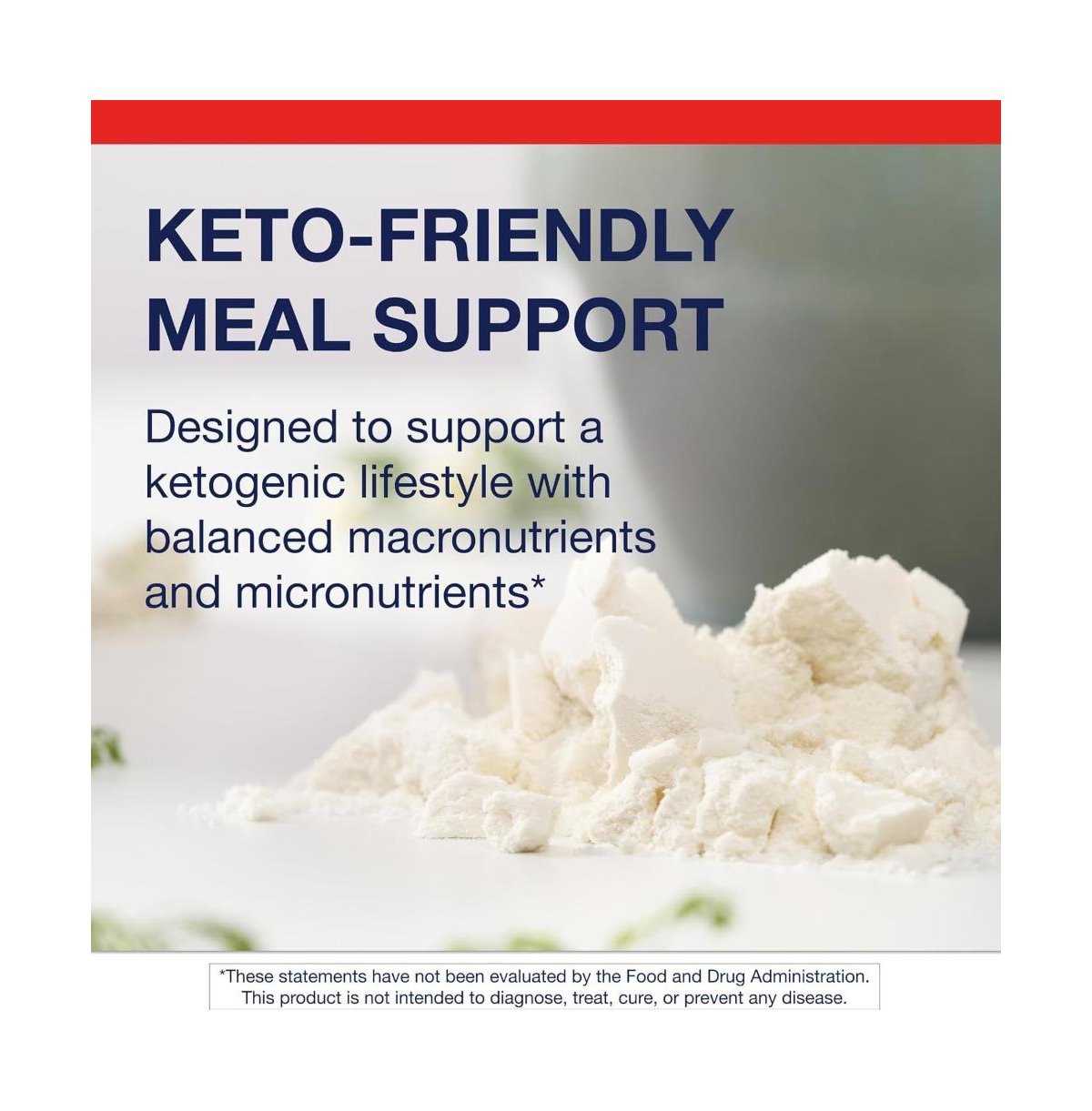 Metagenics Ketogenic Shake Keto Protein Powder Low Carb, Sugar Free