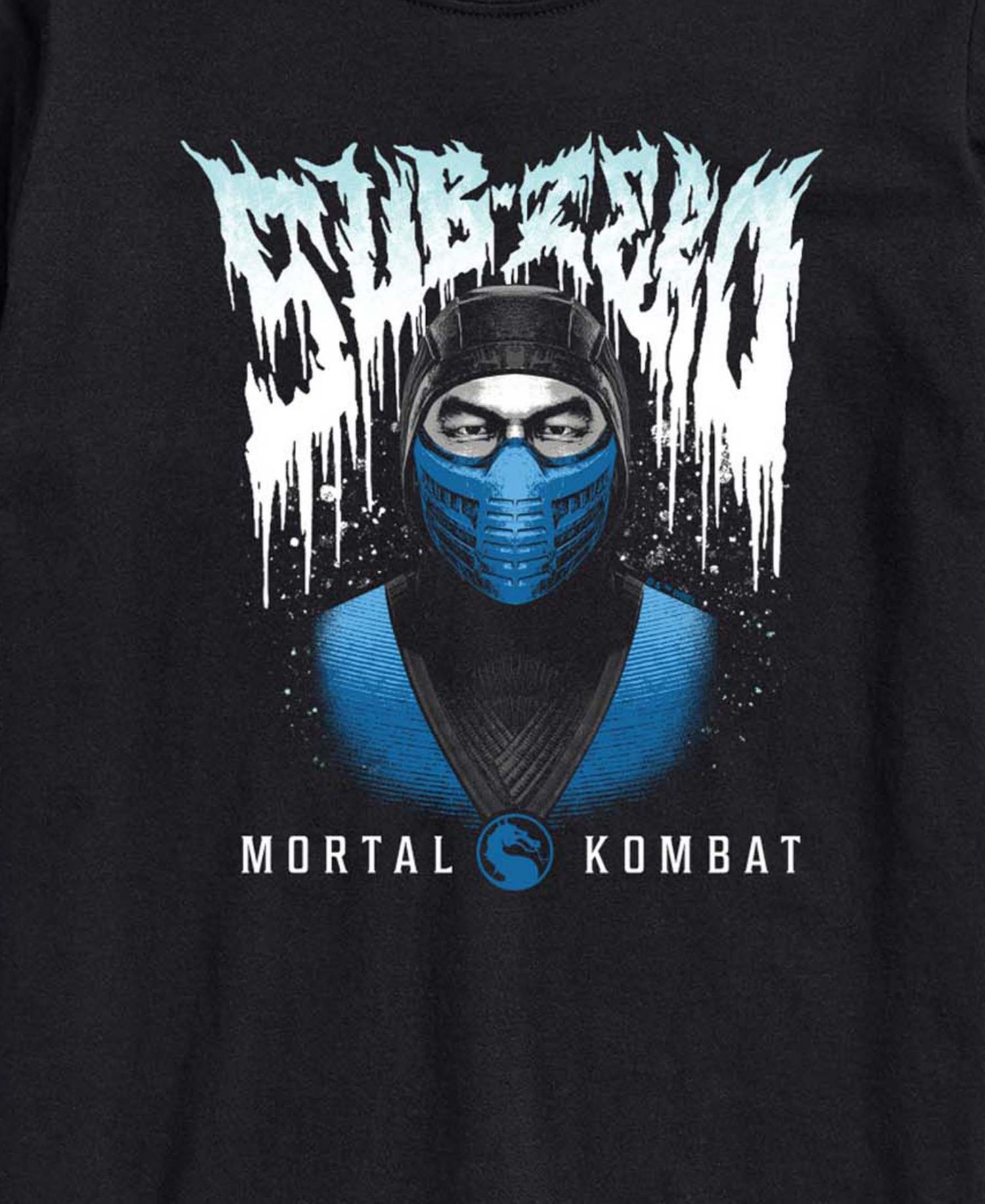 Men's Mortal Kombat Sub Zero Metal Graphic T-Shirt
