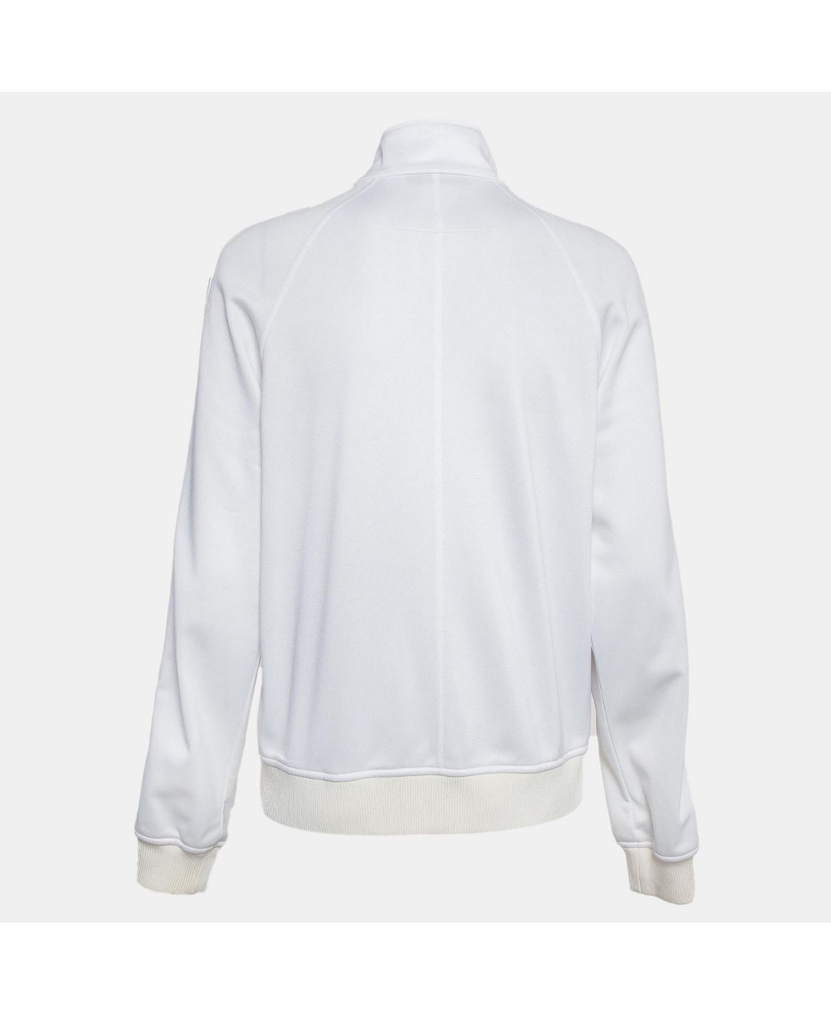 Pre-Owned Givenchy Women's Metallic Logo Print Jersey Jacket view 4 — MAYCSS fashion products