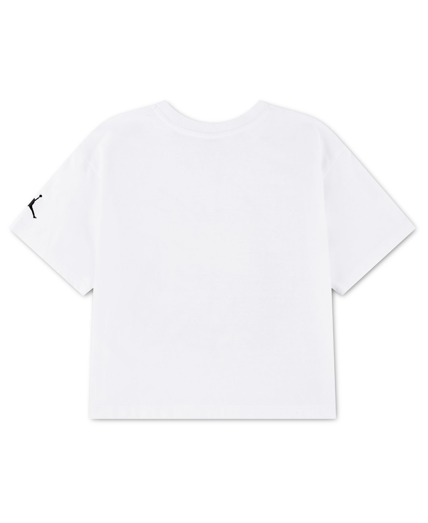 Футболка Jordan 23 Greatness Crown Short-Sleeve T-Shirt для девочек, цвет: Белый — фото 2