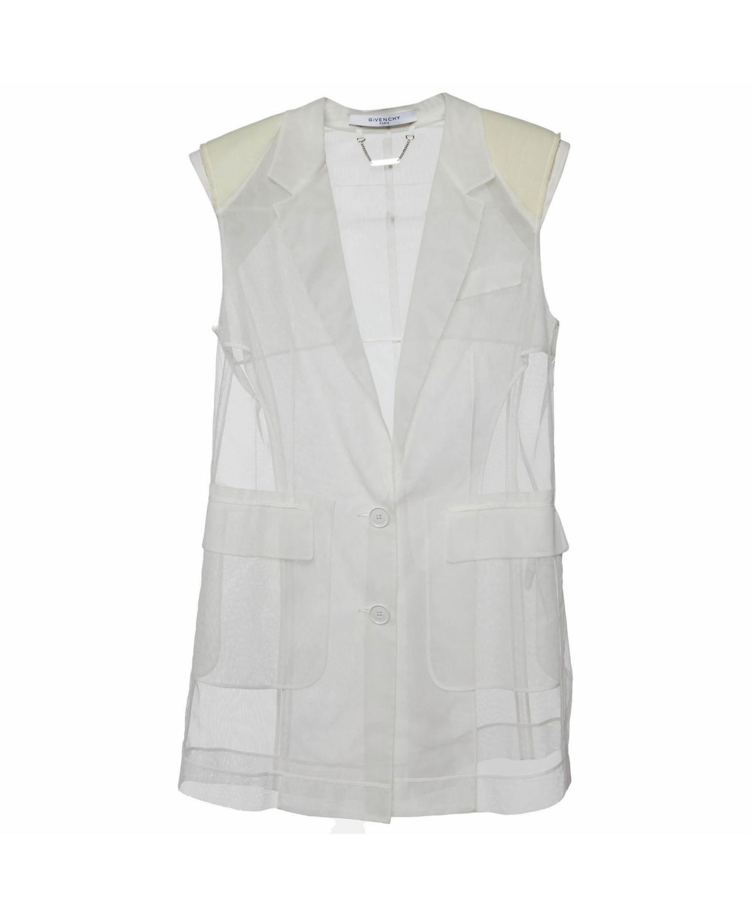 Women's Mesh Sleeveless Jacket