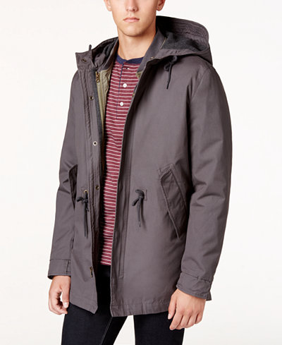 American Rag Men's Three-in-One Hooded Parka, Only at Macy's