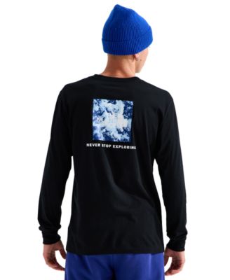 Men's Evolution Granitic Rock Print Box NSE Long-Sleeve T-Shirt
