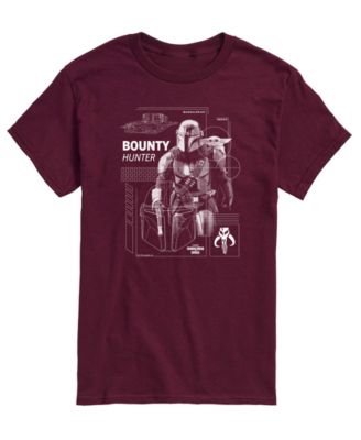 Men's The Mandalorian & Grogu Bounty Hunter Graphic T-Shirt