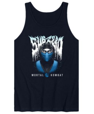 Men's Mortal Kombat Sub Zero Metal Graphic Tank Top