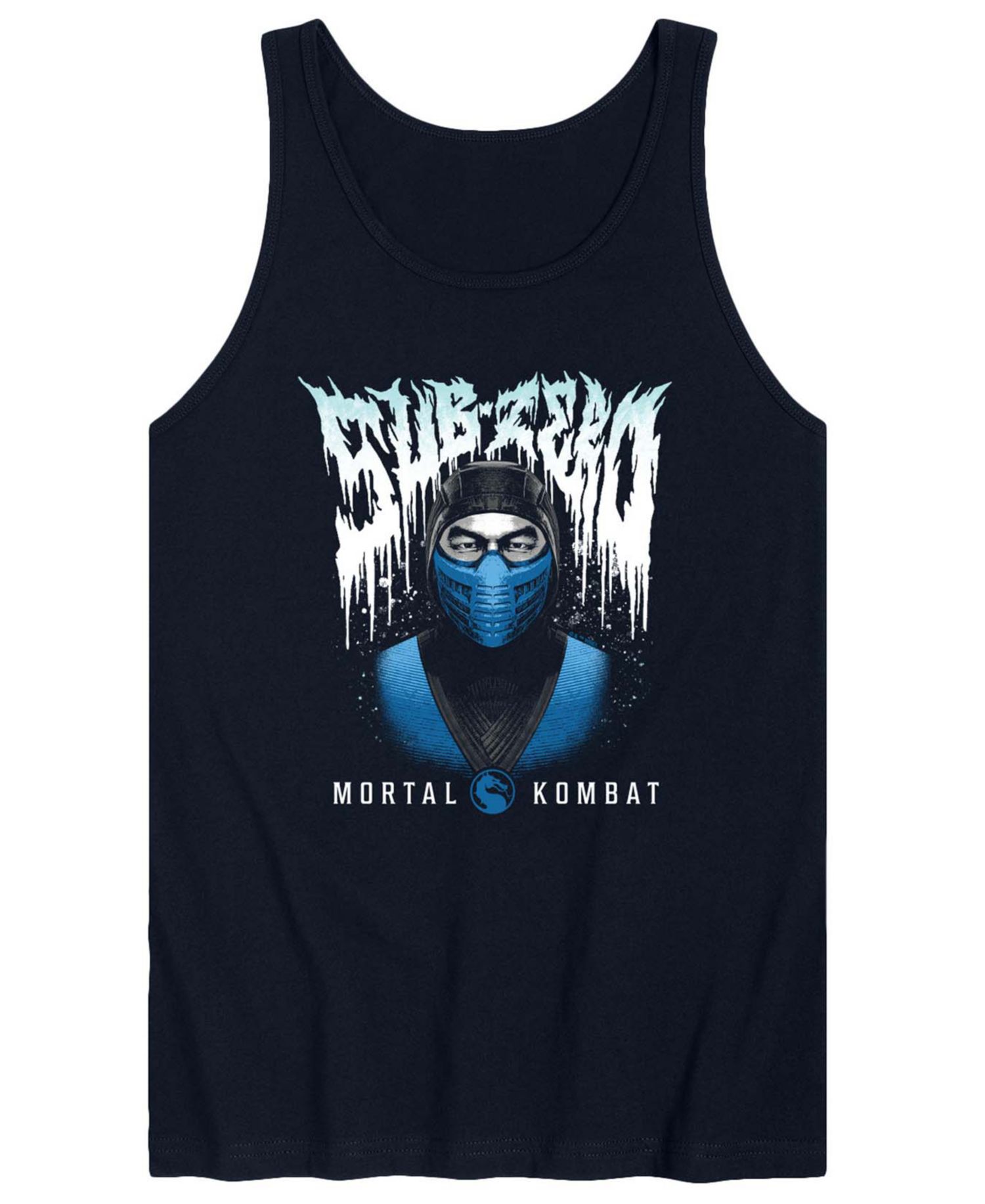 Men's Mortal Kombat Sub Zero Metal Graphic Tank Top