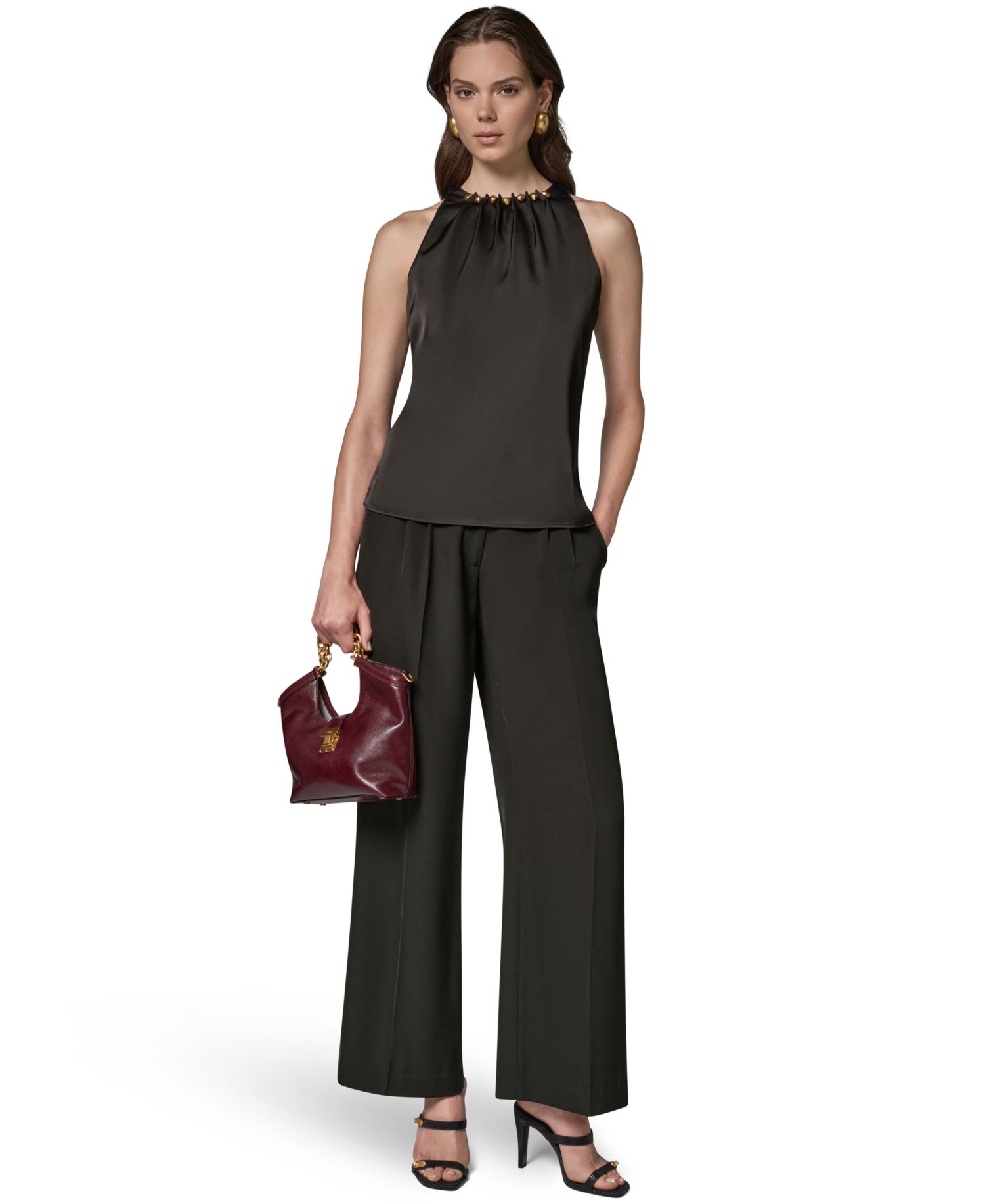 Women's Crewneck Sleeveless Top