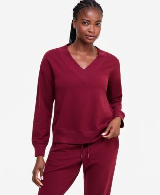 Women's Fleece V-Neck Sweatshirt